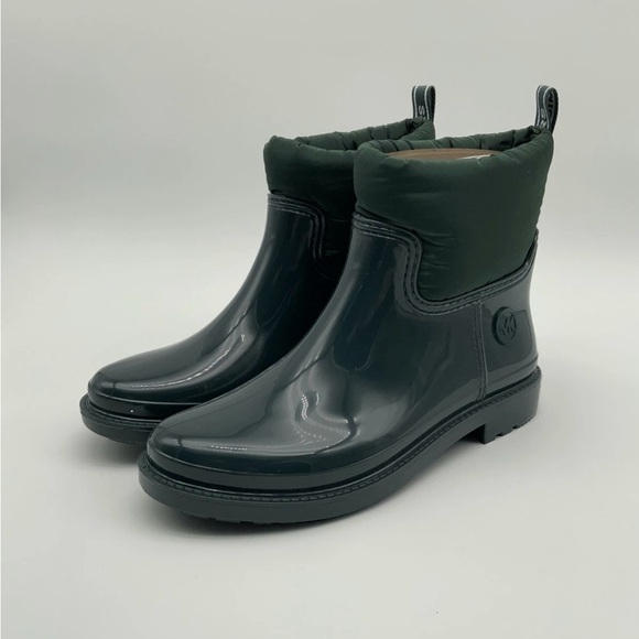 Michael Kors Shoes - Michael Kors Women's Green Ankle Boots NWOT.